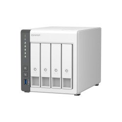 QNAP TS-433 NAS Torre Ethernet Blanco Cortex-A55