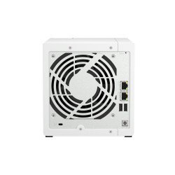 QNAP TS-433 NAS Torre Ethernet Blanco Cortex-A55