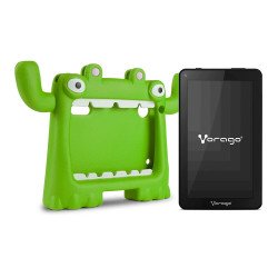 Tablet Vorago 7"and 11 qc 2, 32GB dcam con funda verde pad-7-v6-kids-gr
