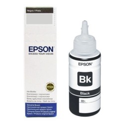 Botella de tinta Epson modelo 673 negro, para L800, L1800, L805