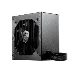 Fuente de poder MSI MAG A650BN, 650 W, 100 - 240 V, 50 - 60 Hz, 10 A, 5 A, Activo