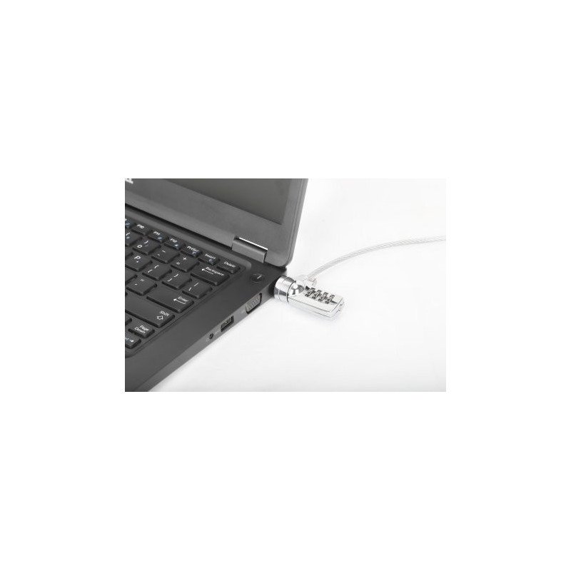 Manhattan 440448 cable antirrobo Plata 2 m Manhattan 440448 cable antirrobo Plata 2 m