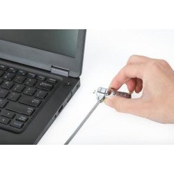 Candado Manhattan 440448, 2 m, Kensington, Cerradura con combinación, Acero, Zinc, Plata