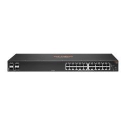 Switch HPe Aruba R8N88A 6000, 24 puertos gigabit y 4  SFP, administrable capa 2