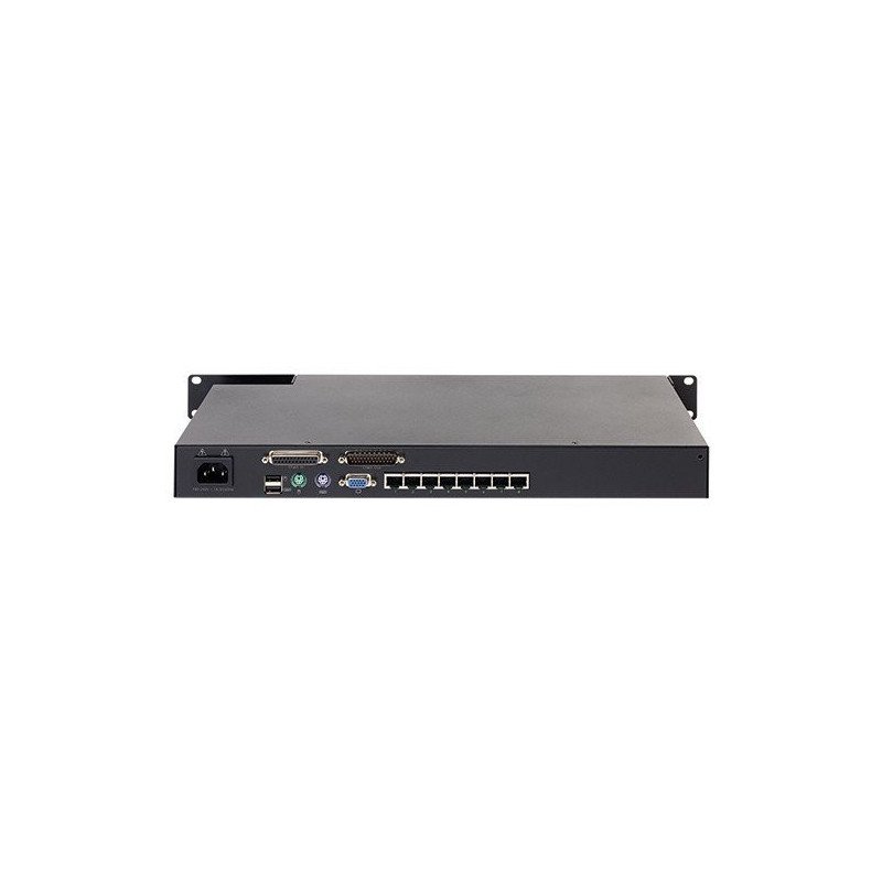 APC KVM0108A interruptor KVM Montaje en rack Negro APC KVM0108A interruptor KVM Montaje en rack Negro