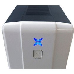 No break CDP 750va/375w 8 contactos, indicadores LED, braker, 4respaldo de batería y 4 sup de picos