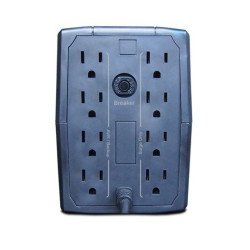 No break CDP 750va/375w 8 contactos, indicadores LED, braker, 4respaldo de batería y 4 sup de picos