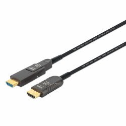 Cable HDMI Manhattan 355698, 50 m, HDMI tipo A (Estándar), HDMI tipo D (Micro), Canal de retorno de audio (ARC), Negro