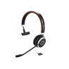 Diadema Jabra Evolve 65, Inalámbrico y alámbrico, Llamadas/Música, 20 - 20000 Hz, 282 g, Auriculares, Negro