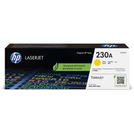 Cartucho de tóner HP 230A yellow Original LaserJet Tóner Cartridge, 1800 páginas, amarillo