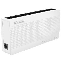 Switch Tenda 8 puertos 10/100, desktop, plug and play