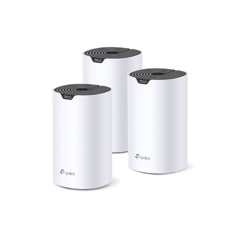 Puntos de acceso mesh TP-Link Deco S7 (3-pack), Blanco, Negro, Interno, Sistema de malla, Omni-direccional Puntos de acceso mesh TP-Link Deco S7 (3-pack), Blanco, Negro, Interno, Sistema de malla, Omni-direccional