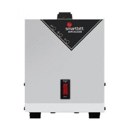 Regulador de voltaje SmartBitt 2000va/1200w 1 contacto para línea blan