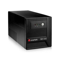 No break SmartBitt 1200va, 600w, 8 contactos, con regulador y supresor