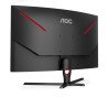 Monitor AOC gamer curvo 32 panel VA, 165 Hz, t. De r. 1 ms, AMD free sync, color negro y rojo, 2 HDMI, VGA, DisplayPort, aspecto