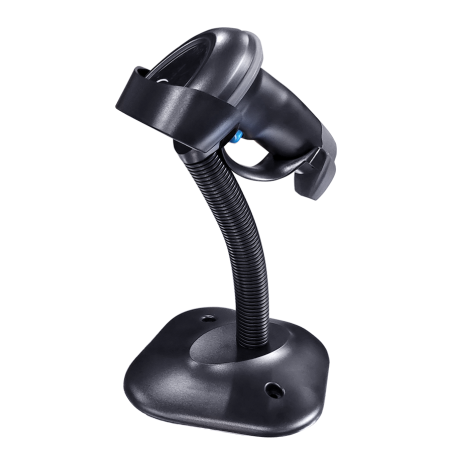 Lector de código de barras ec line ec-2d-8380, negro, ccd óptico, USB, 1d, 2d, 500 lecturas por segundo, resistente a caídas de