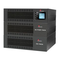 No break SmartBitt 10kva, 9000 watts, online, torre/rack 3u, 208/120 v