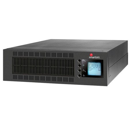 No break SmartBitt 1kva/900watts on-line torre/rack 2u 120v configurable slot SNMP 4contactos LCD software