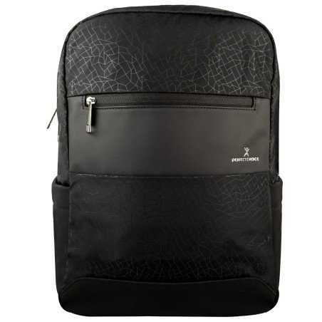 Mochila para laptop 15.6-17 pulgadas perfect choice Phoenix negro
