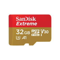 Memoria SanDisk extreme 1tb micro SDXC 190mb, s 4k clase 10 a2 v30, con adaptador