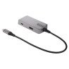 Adaptador startech.com multipuertos USB c - USB-c a HDMI 2.0 4k 60hz, pd con paso de 100w - hub USB de 3 puertos de 10gbps - min