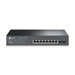 Switch inteligente TP-Link TL-SG2210MP, Gigabit Ethernet (10/100/1000), Energía sobre Ethernet (PoE)