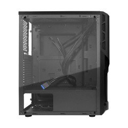 Gabinete Vorago CSG-530, Torre, PC, Negro, ATX, ITX, micro ATX, Juego, 3x 120 mm