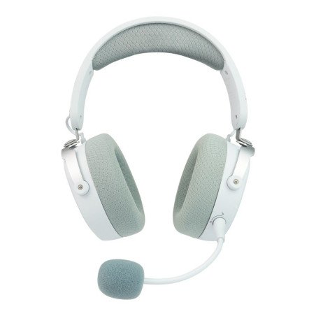 Diadema Game Factor HSB600, Inalámbrico y alámbrico, Juego, 20 - 20000 Hz, 330 g, Auriculares, Blanco