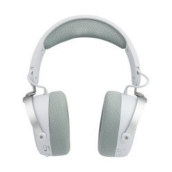 Diadema Game Factor HSB600, Inalámbrico y alámbrico, Juego, 20 - 20000 Hz, 330 g, Auriculares, Blanco