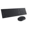 Juego de teclado y mouse DELL KM5221W, Completo (100%), RF inalámbrico, Negro, Ratón incluido