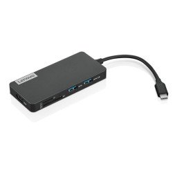 Docking Lenovo 1xUSB-C 2xUSB 3.0 1xHDMI TF/SD Negro