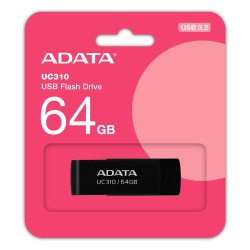 Memoria flash Adata uc310 64GB USB 3.2 negro (uc310-64g-rbk)