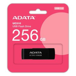 Memoria flash Adata UC310 256GB USB 3.2 negro (uc310-256g-rbk)