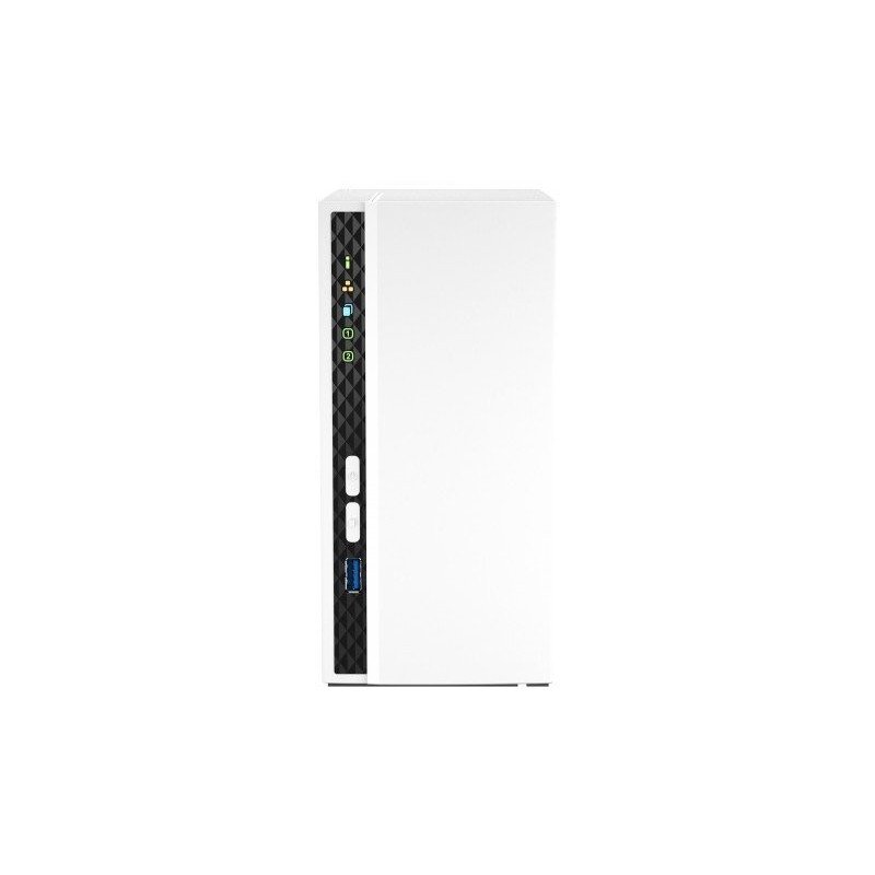 Qnap torre 1 bahía armcortex-a55 4c,1xsata 6 gb/s 3,5"/2,5"(ts-233-us)