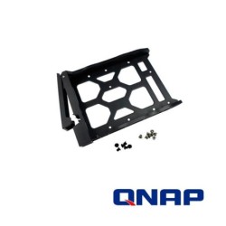 Qnap tray-35-NK-blk02 HDD tray for 3.5" and 2.5" drives without key lock black plastic with 6 x screws for 2.5" HDD & 8 x screws