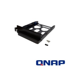 Qnap tray-35-NK-blk04 black HDD tray v4 for 3.5" and 2.5" drives without key lock black plastic with 6 x screws for 2.5" HDD too