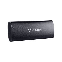 Enclosure vorago m.2 SATA NVME SSD tipo c gris SDd-400
