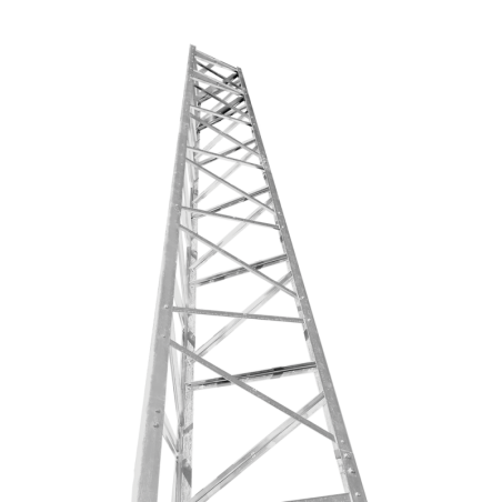 Torre autosop. 72ft (21.9m) titán T200 galv. con anclas