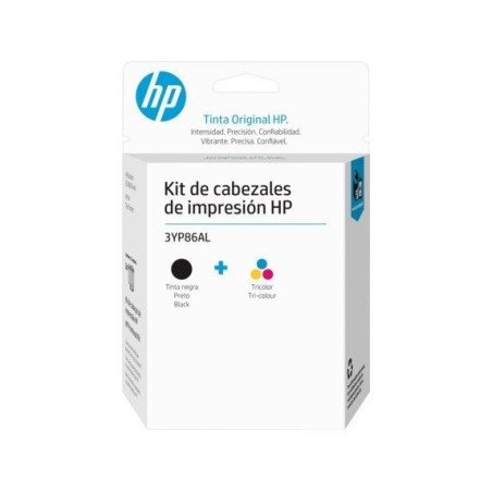 HP kit cabezal 3YP86AL negro/tricolor
