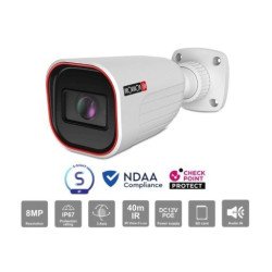 Cámara bala ip Provision-ISR i4-380ipsn-28-v3 8mp - 40 metros de ir, l