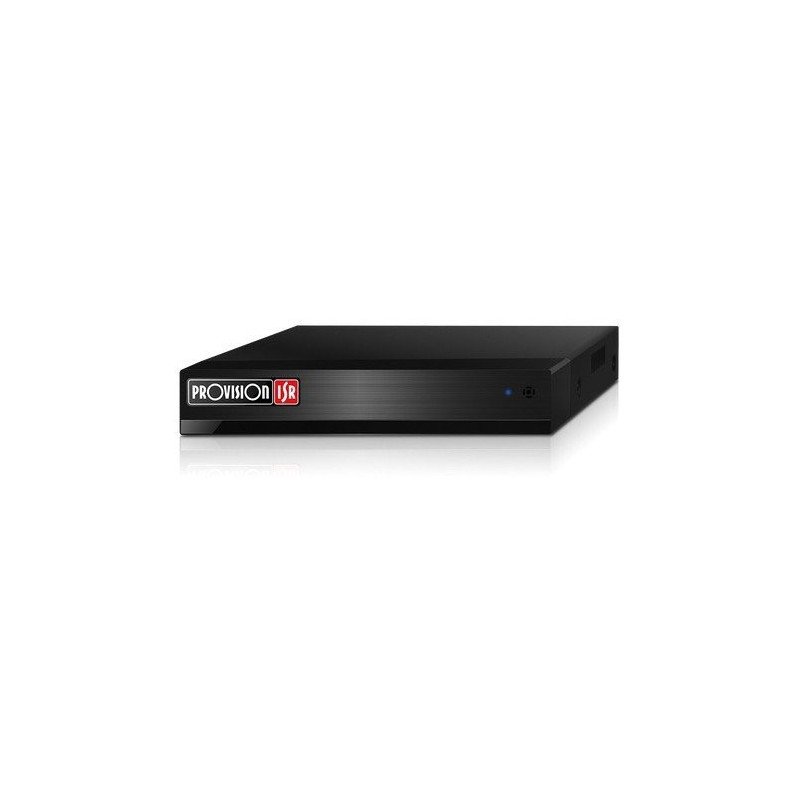 DVR Provision sh-8100a5s-2l(mm) 1080p lite - entrada: 8 canales bnc estándar, + 2 canales ip, h265, salida: HDmi (1920x1080), VG