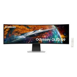 Monitor Gamer 49" Odyssey OLED Dual QHD 5120x 1440, Relación 32:9, HDMI/DP/USB Hub, Actualización 240Hz, t. respuesta 0.03ms