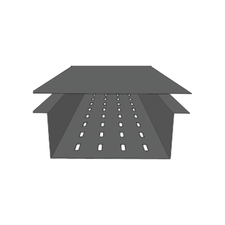 Tapa para fondo perforado de 9" Perfil Z