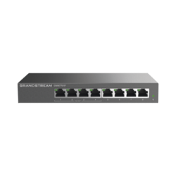 Switch PoE+ Gigabit No Administrable, 8 puertos 10/100/1000 Mbps, 4 puertos PoE+, hasta 60W