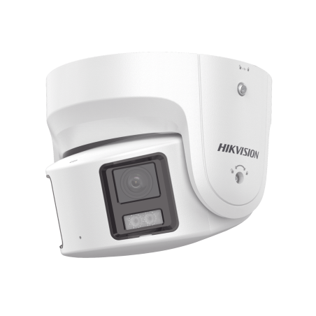 [ PROTECCIÓN ACTIVA] Turret IP Panorámica 8 Megapixel, 180°, Imagen a 