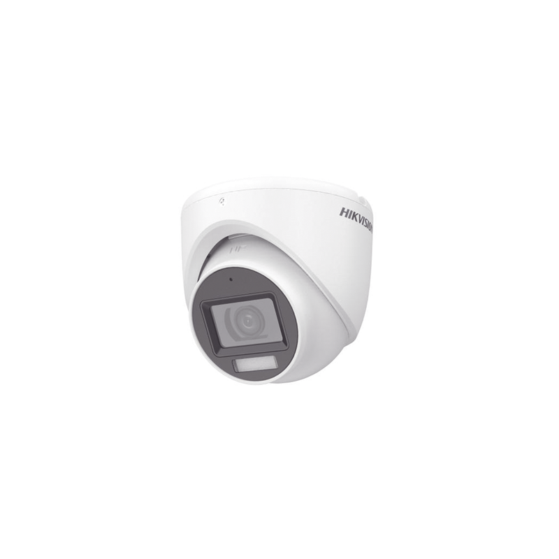 Turret TURBOHD 3K, Lente 2.8 mm, Dual Light (30 mts IR + 20 mts Luz Blanca), Exterior IP67, Micrófono Integrado, dWDR, 4 Tecnolo