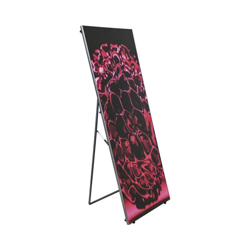 Poster LED de Piso, Pixel Pitch 1.5 mm, Modular (Puede Crecer con Mas Posters), Mantenimiento Frontal, Uso en Interior