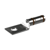 Terminal de Compresión de Cobre con Orificio 1/4" para Cable 2 AWG. 25 piezas
