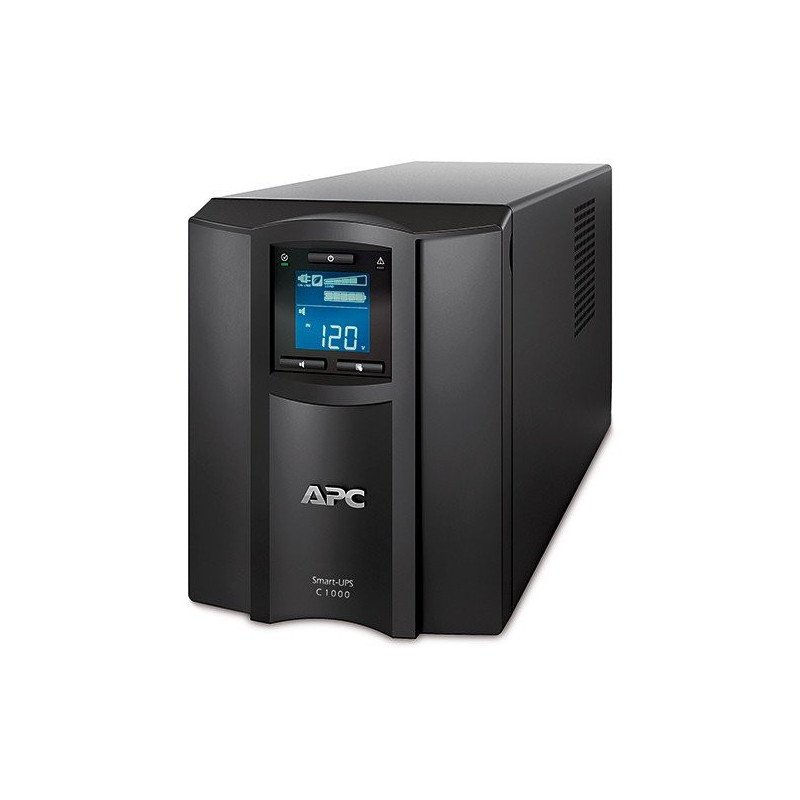 No break/ups APC Smart-UPS 1000va LCD 120v serie c 1000vas/600w 120v 8 contactos, 8 bat inter