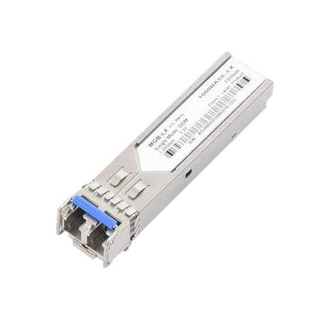 Paquete de 10 Piezas del Modelo (MGB-LX v2) del Transceptor mini-GBIC SFP 1G LC Dúplex Para Fibra Monomodo de 20 Km